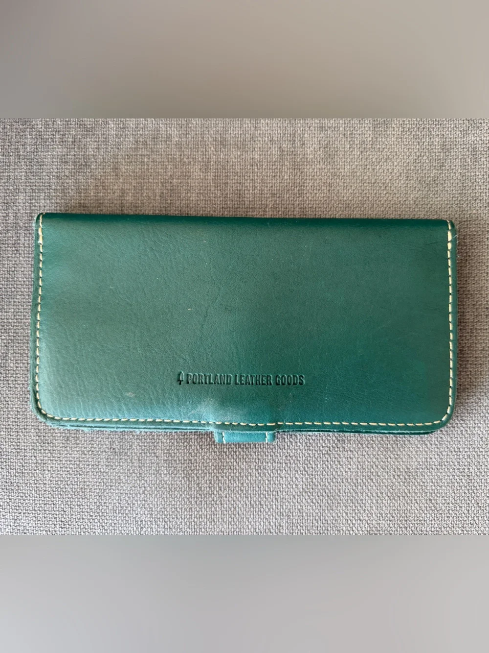 PLG Portland Leather Peacock Bifold Wallet